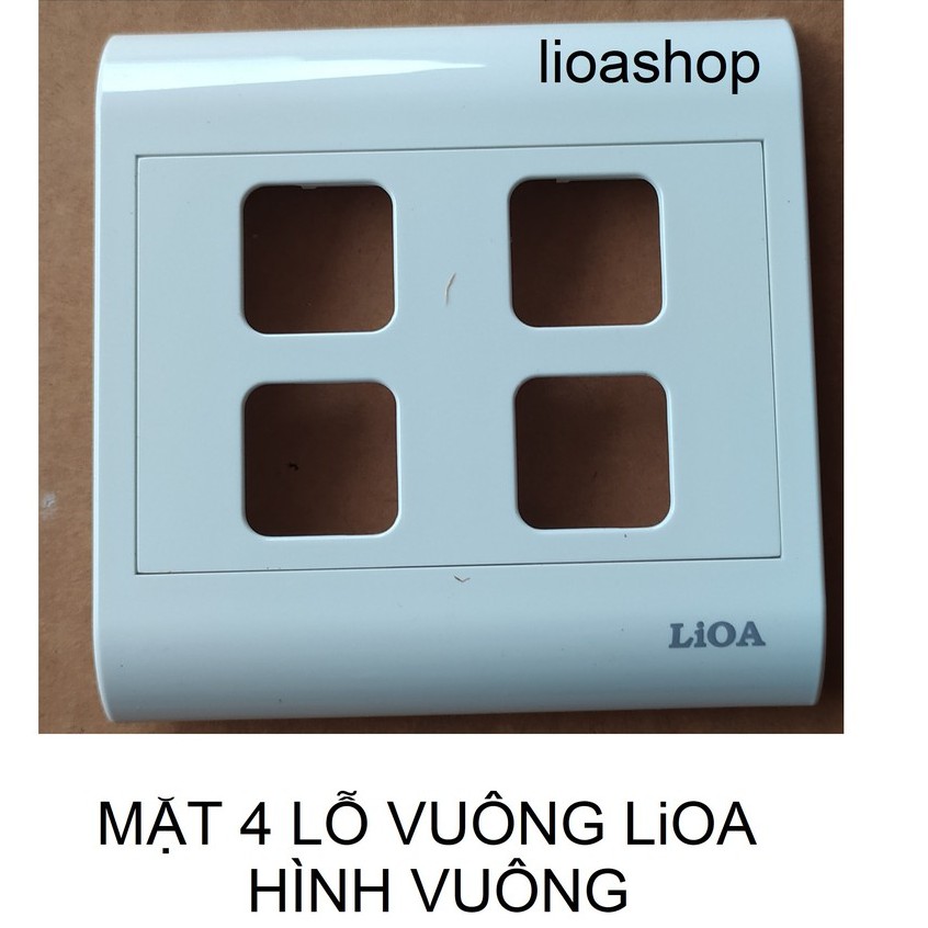 MẶT VUÔNG 4 LỖ VUÔNG LiOA.