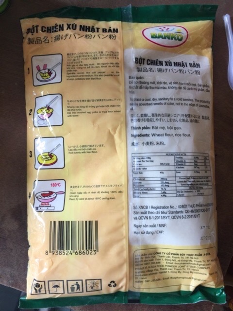 [GIÁ SỈ ] Bột chiên xù Nhật Bản BANKO 1KG