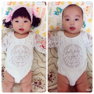 Băng đô tóc giả cho bé 6-36m