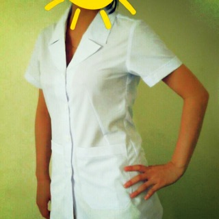 Áo blouse, áo dược sĩ tay ngắn