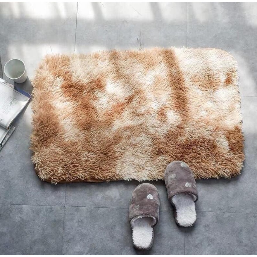 Thảm Lông Loang Màu