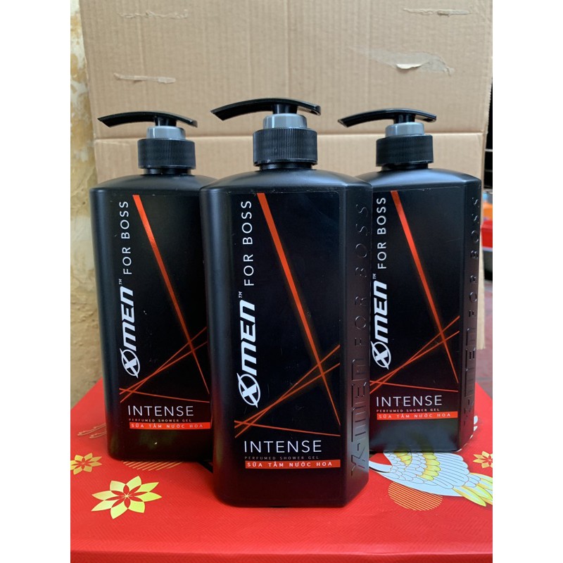 Dầu gội và Sữa tắm Xmen For Boss INTENSE 650g.