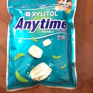 Kẹo bạc hà Anytime Hàn Quốc gói 92g Date T12/2021