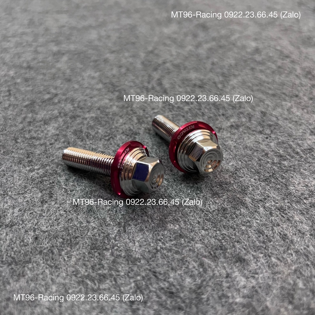 2 Ốc Salaya V2 Gắn Chân Phuộc Sirius, Jupiter Chuẩn Inox304 Siêu Bóng Sáng
