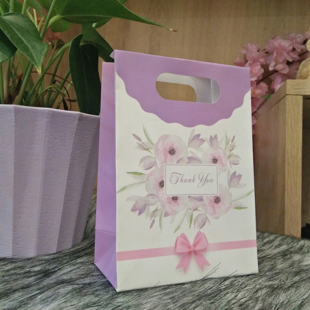 [Combo 100] Túi Giấy JG Nắp Gấp Mini Đựng Son Đựng Mỹ Phẩm Phụ Kiện Size 14x10x5,2cm | BigBuy360 - bigbuy360.vn