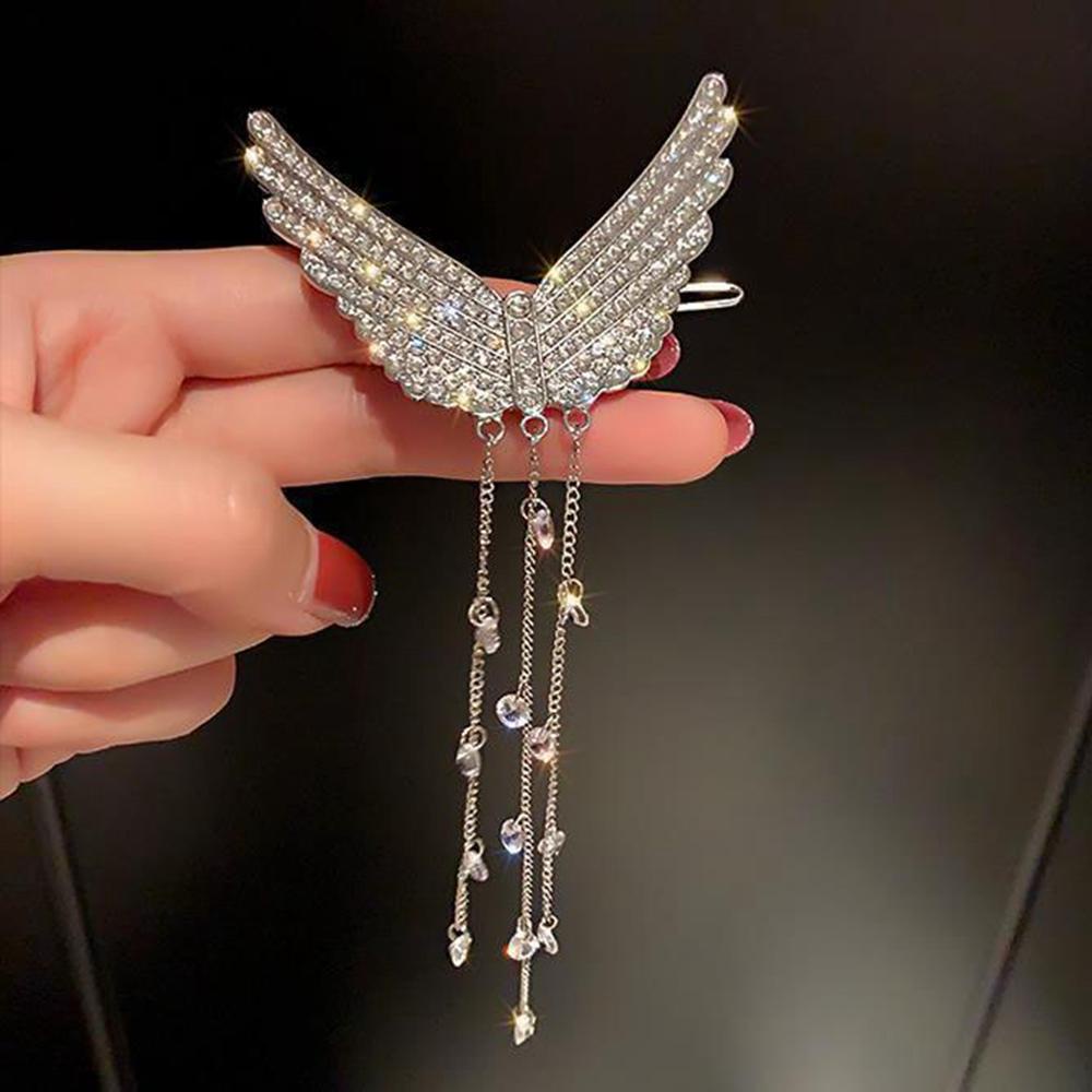 Kẹp Tóc Nữ Kiểu Dáng Thanh Lịch Xinh Xắn|Kẹp Tóc Hình Đôi Cánh Nhiều Màu Sắc Thời Trang Hàn Quốc Cho Nữ