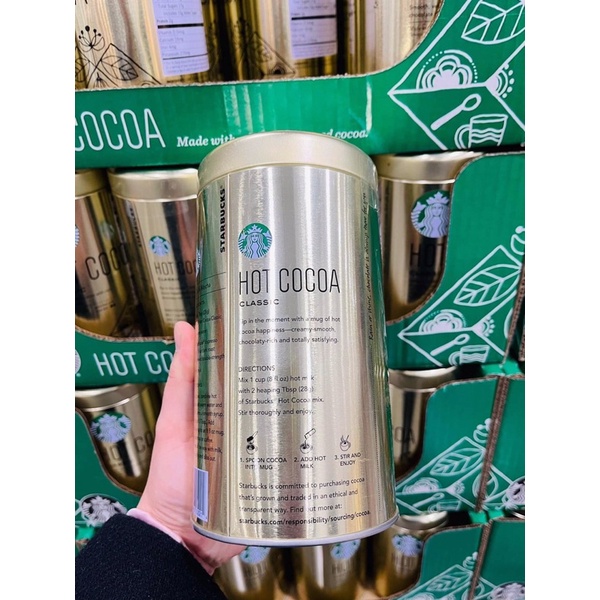 Bột Cacao Starbuck MẪU MỚI