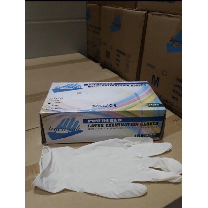 Găng tay y tế CÓ BỘT SGLOVE - SUPER - VGLOVE (50pcs) | BigBuy360 - bigbuy360.vn