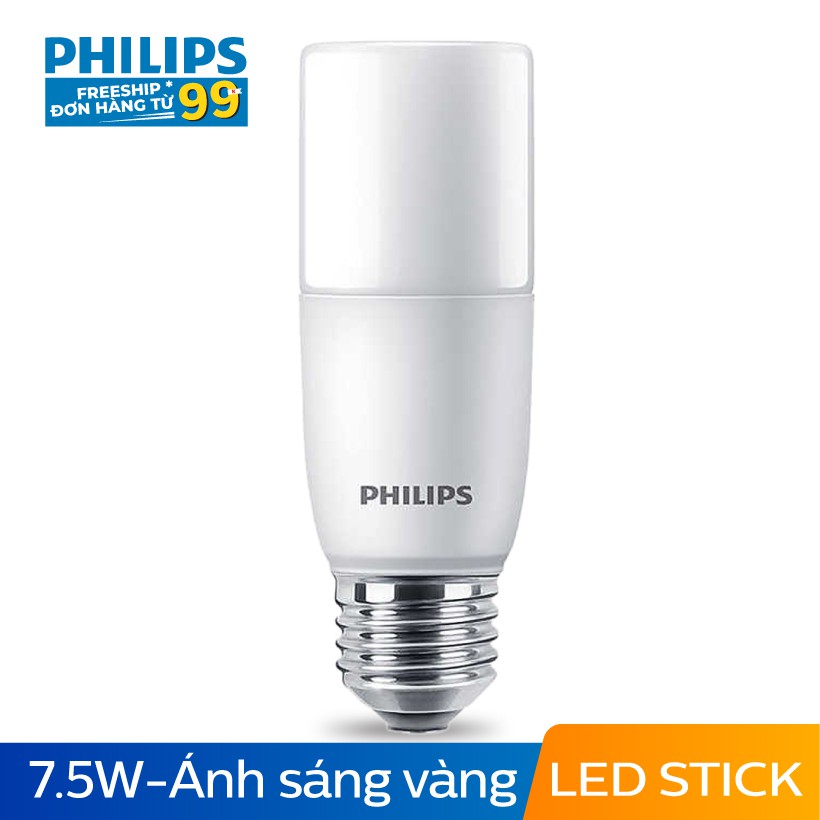 Bóng đèn Philips LED DLStick 7.5W E27 - Ánh sáng trắng/ Ánh sáng vàng