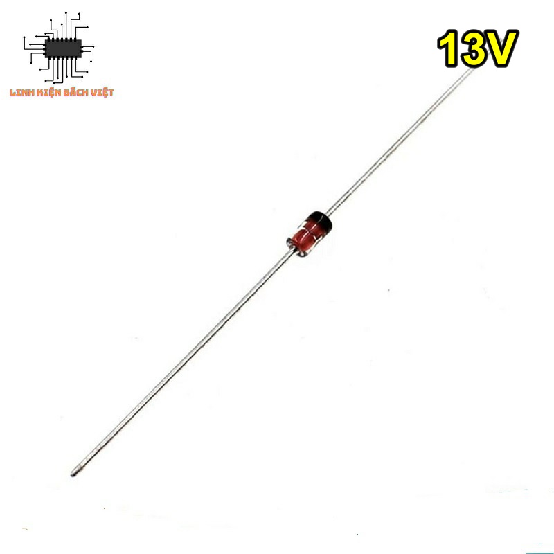 Diode zener 13V 1W 1N4743A (10c).