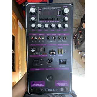 Board mạch loa kéo có REVERB đánh coil 75 Chống hú