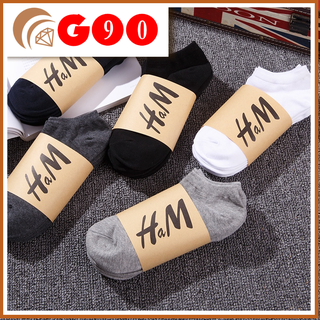 TẤT HM cổ ngắn Cotton mềm cho cả nam và nữ