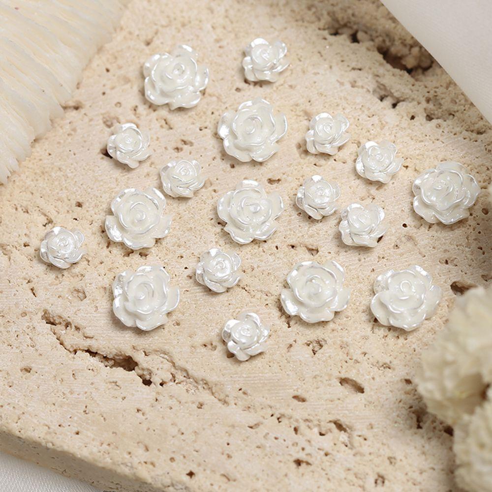 Bộ Miếng Dán Móng Tay 3D DIY Hình Hoa Bướm Cực Quang Phong Cách Nhật Bản