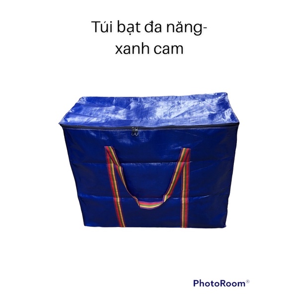 Size 1,2,3,4- Túi bạt đa dụng có khóa kéo hai đầu- Xanh dương