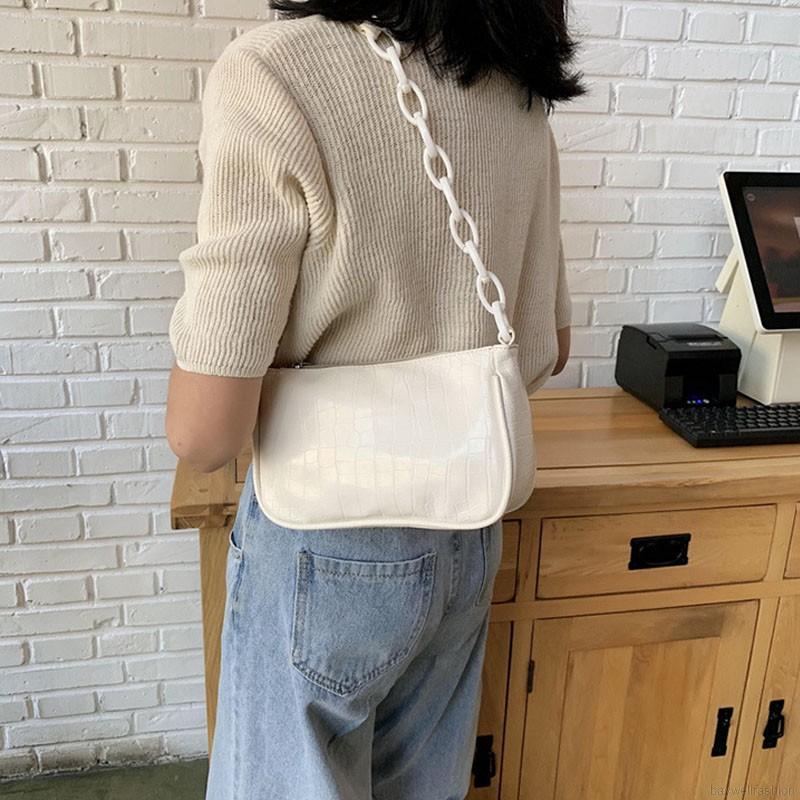 [Baywellfashion]Túi Đeo Vai Hoa Văn Da Cá Sấu Thời Trang Cá Tính túi xách nữ đẹp | BigBuy360 - bigbuy360.vn