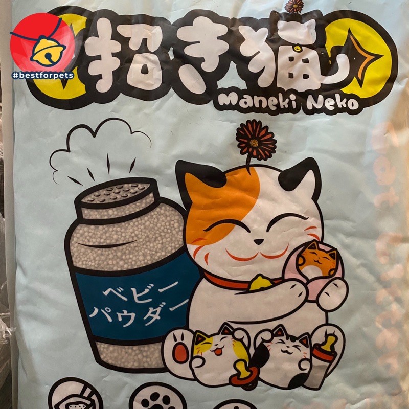 Cát vệ sinh cho mèo Maneki Neko - Túi 5L