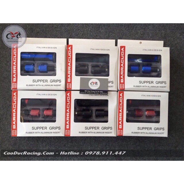 Bao Tay Baracuda - đủ các màu - lắp mọi loại xe - caoducracing