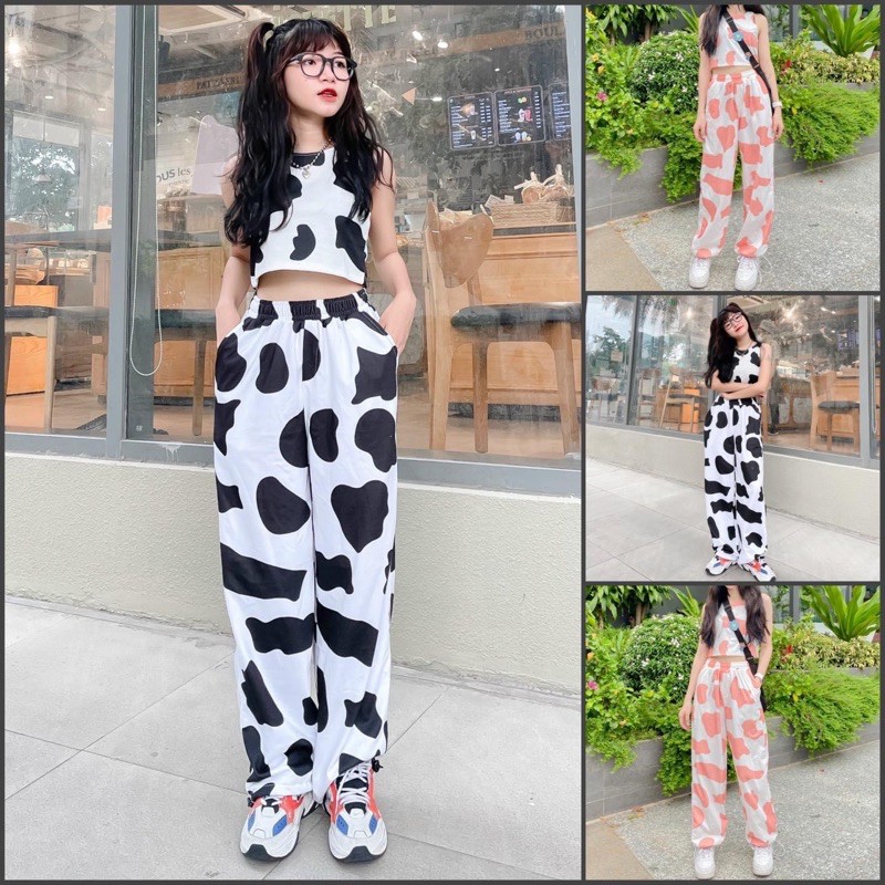 Set Bò Sữa Xinh Xắn Mẫu Mới Về Kèm Ảnh Thật