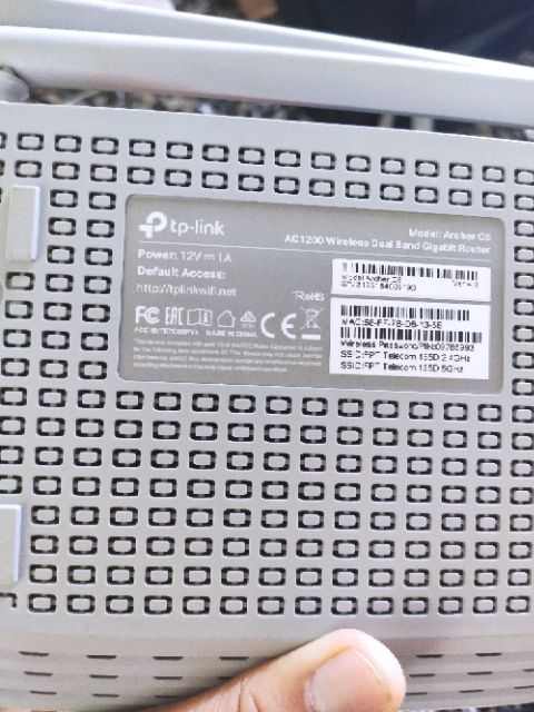 Bộ phát wifi Ac1200 4 râu tplink C5 cổng giganet | BigBuy360 - bigbuy360.vn
