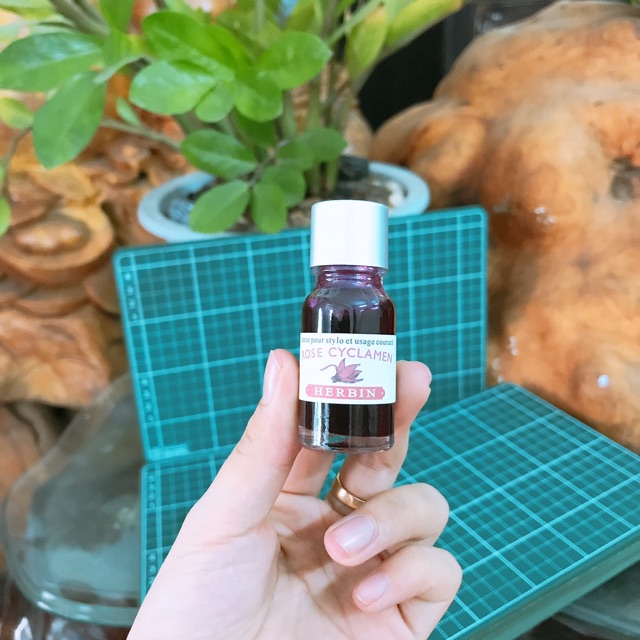 Mực Hebin 10ml màu tím, tím hồng siêu đẹp, bền màu, không lắng cặn