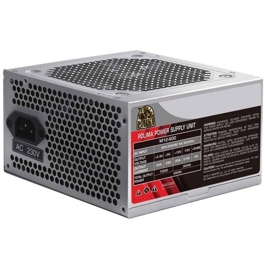 Combo Vỏ Case Xigmatek XA-20 + Nguồn Xigmatek Polima M12-600 New - Chính Hãng Mai Hoàng