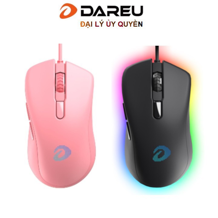 Chuột Gaming DAREU EM908 (LED RGB, BRAVO sensor)