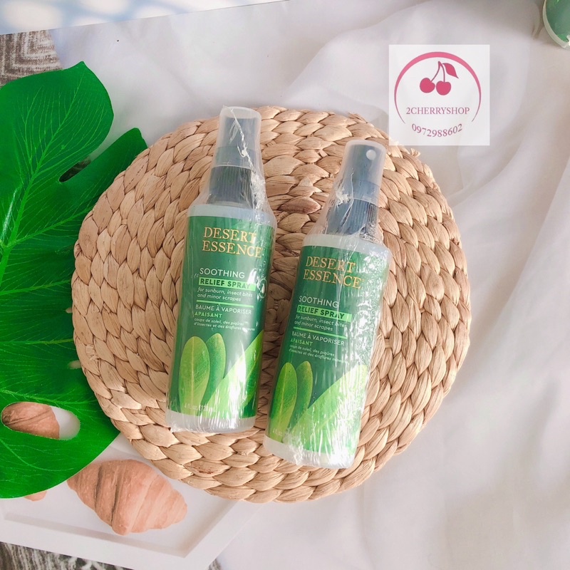 𝑻𝒊𝒏𝒉 𝒅𝒂̂̀𝒖 𝒕𝒓𝒂̀𝒎 𝒕𝒓𝒂̀ chống muỗi, 𝒈𝒊𝒂̉𝒎 𝒔𝒖̛𝒏𝒈 𝒏𝒈𝒖̛́𝒂 DESERT ESSENCE 𝟏𝟏𝟖𝒈