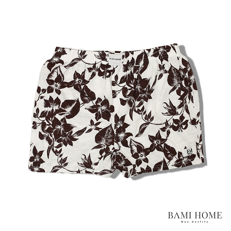 Quần short đùi ngủ nam nữ BAMI HOME, chất thun cotton thoáng mát, mềm mại QNTCT- 008 | BigBuy360 - bigbuy360.vn