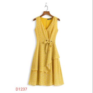 Đầm xòe voan d1237