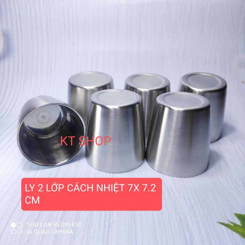 LY UỐNG NƯỚC 2 LỚP CÁCH NHIỆT
