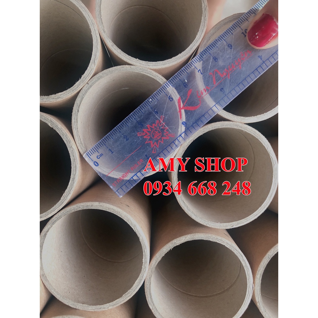 (CÓ NẮP) ống Tube, ống giấy đựng poster, tranh ảnh dày 3mm - hàng chuẩn loại 1 AMYSHOP