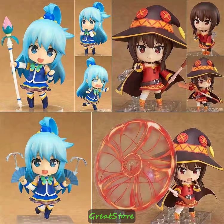 MÔ HÌNH AQUA and MEGUMIN trong Kono Subarashii Sekai Ni Shukufuku o! 630 725 Q MODE