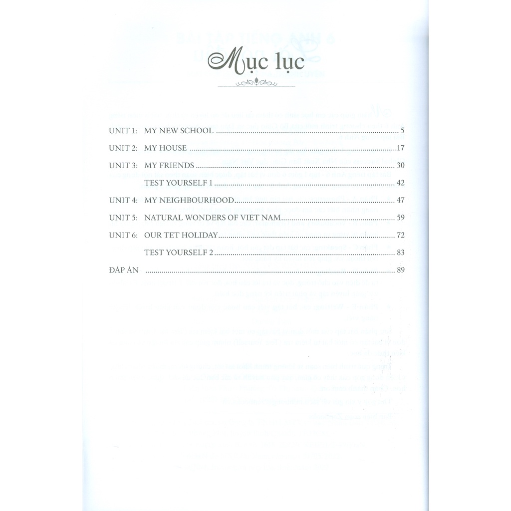 Sách - Bài Tập Tiếng Anh 6 - Tập 1: Có Đáp Án (Dùng Kèm SGK Tiếng Anh 6 Global Success)