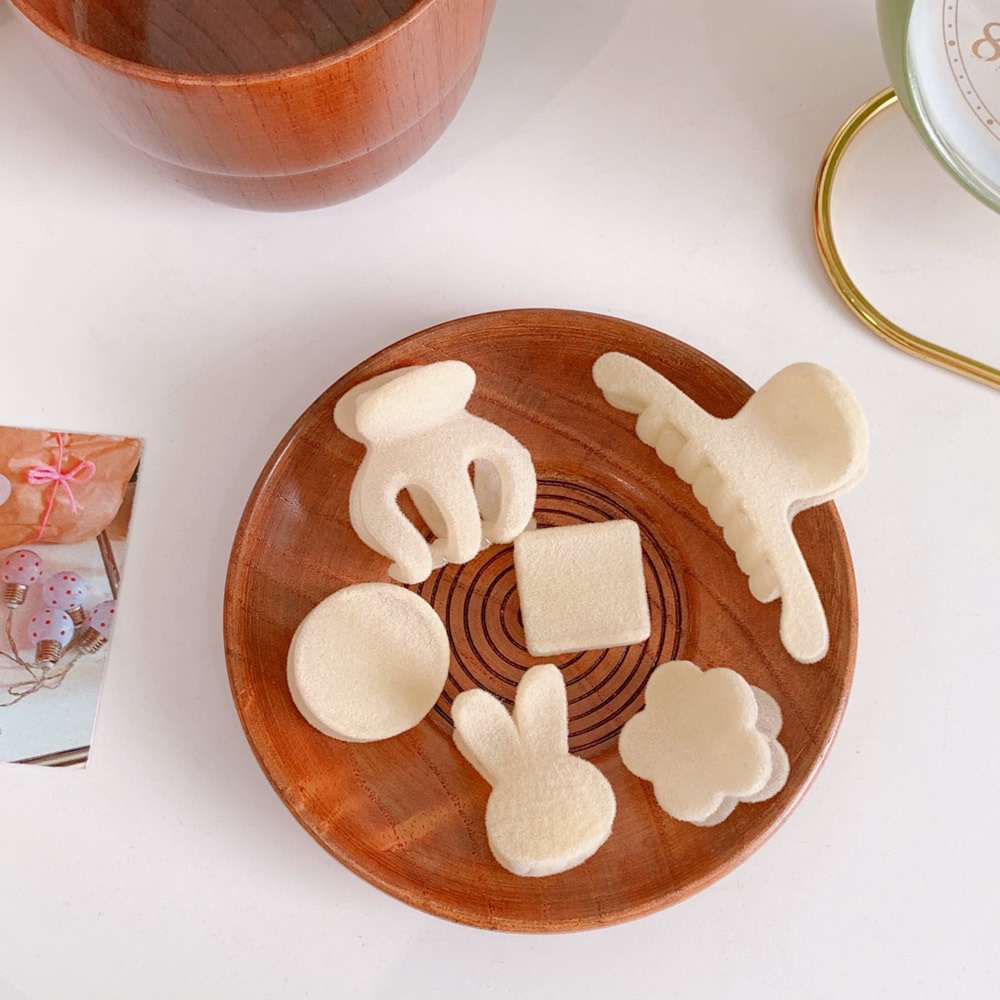 Kẹp tóc thiết kế hình học phong cách đơn giản thời trang dành cho nữ