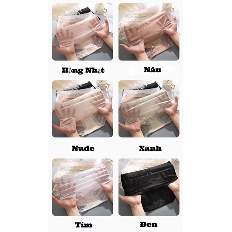 ❤️ Quần Lót Nữ Myna Tàng Hình Lụa Băng Siêu Nhẹ 0190 ❤️