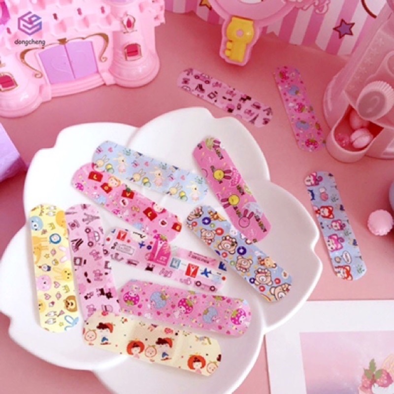 Combo 10 băng dán cá nhân hoạt hình