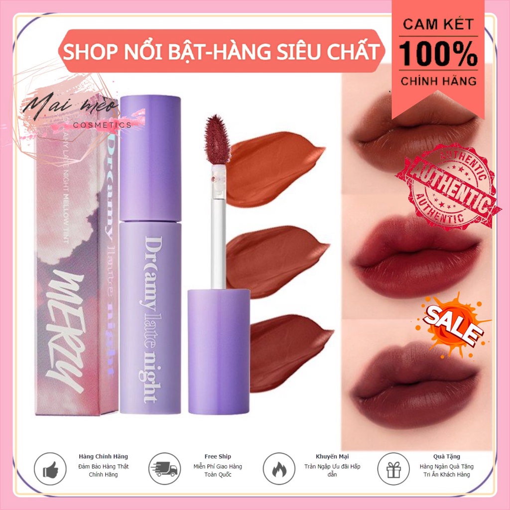 Son Merzy Mellow Tint m9/10/11/12/13/14 bản màu tím