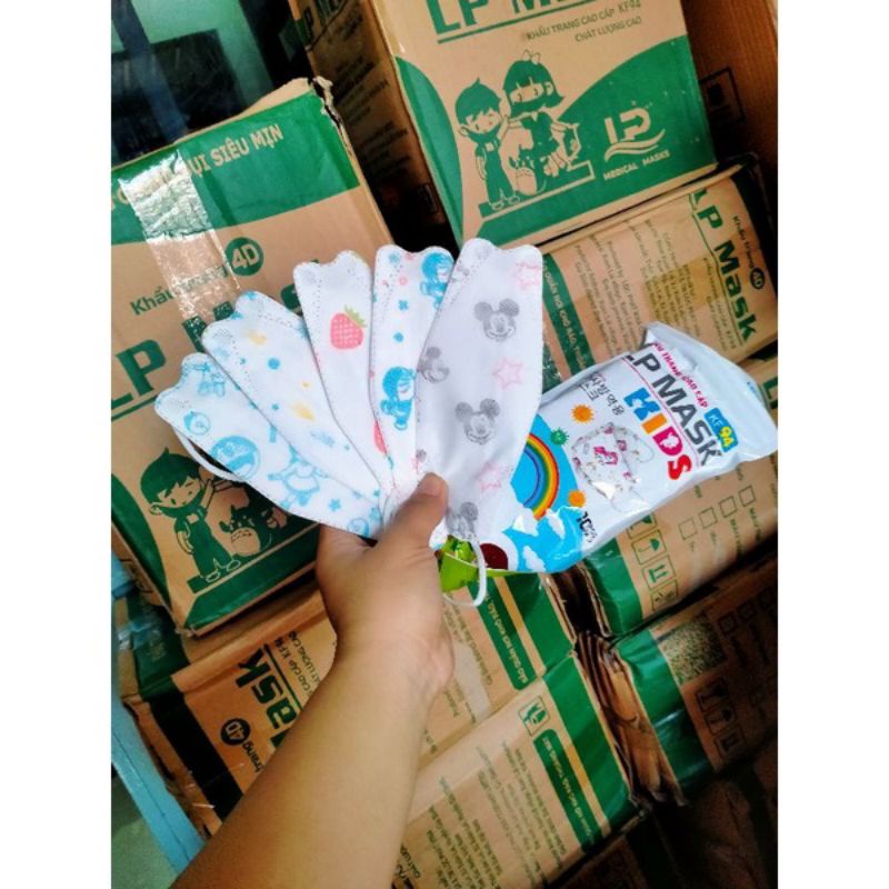 10 CÁI KHẨU TRANG KF94 KHÁNG KHUẨN LP MASK 0-3 TUỔI, 4-10 TUỔI CHUẨN Hàn QUỐC  LOẠI TỐT