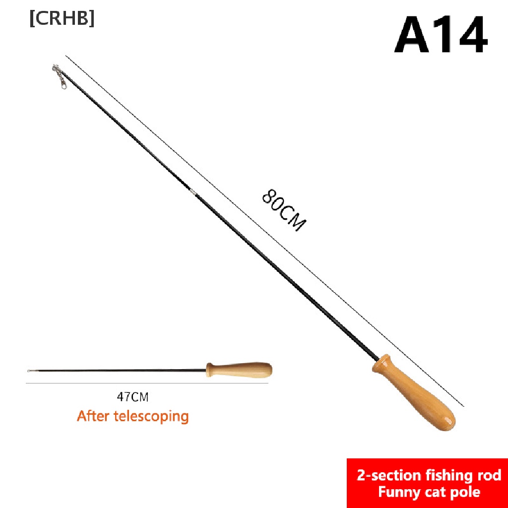Gậy Trêu Mèo 2 / 3 / 4 Khúc Có Thể Thu Gọn Độc Đáo