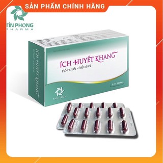 ích huyết khang hộp 30 viên - bổ huyết điều kinh