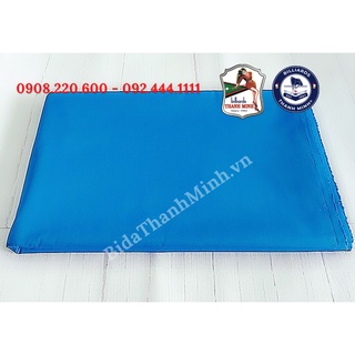 Vải si ngoại v màu biển đậm