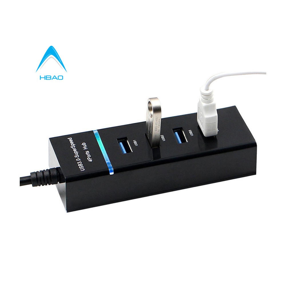 Bộ chia USB 1 ra 4 cổng 3.0 - Hub USB 4 Port 120cm , 30cm