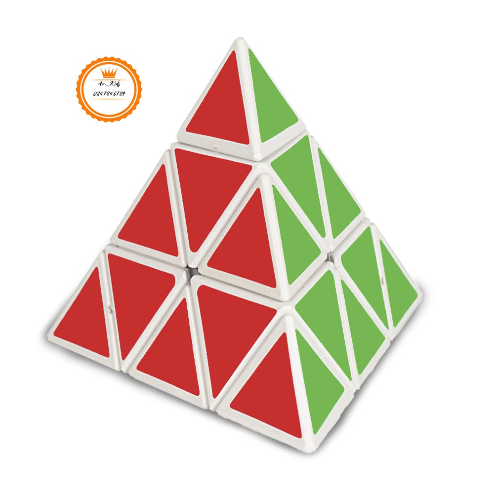 Ruik Tam Giác 3x3 ,Rubik giá rẻ cho người mới chơi. Xoay Nhẹ Nhàng Bền Đẹp, kích thước 5x5x5cm
