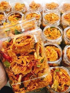 Cơm cháy lắc khô gà hũ 500g
