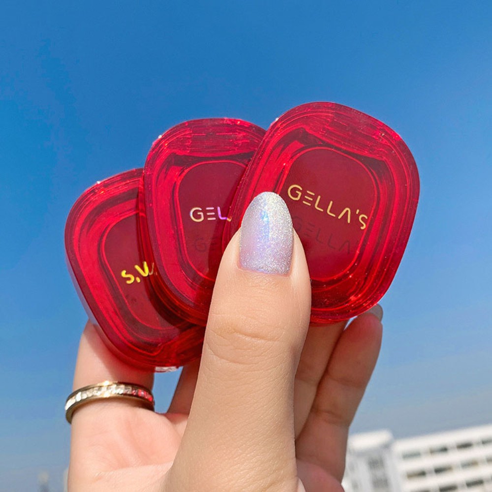 Son dưỡng môi Gella's có màu dạng hũ kèm cọ upbest | BigBuy360 - bigbuy360.vn
