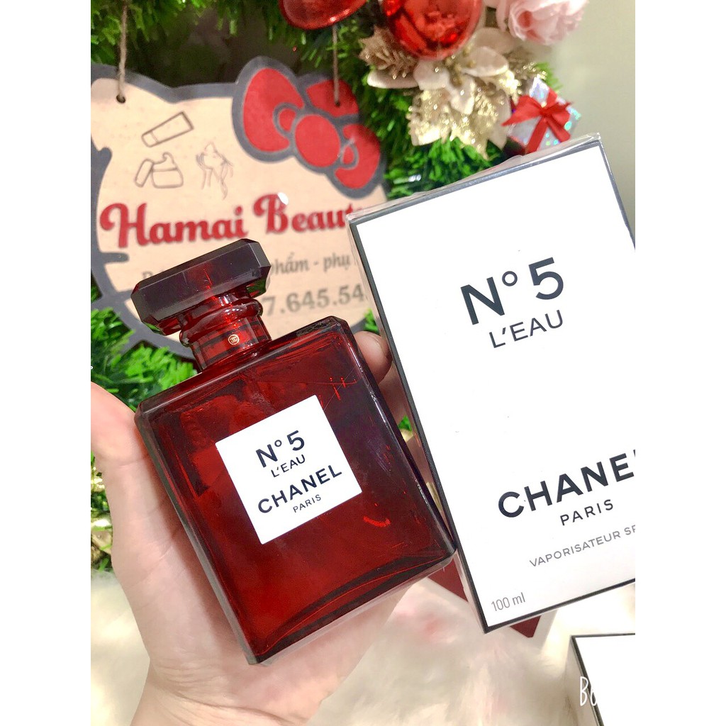 Nước hoa chanel N5 đỏ