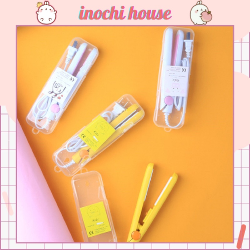 Máy duỗi tóc tạo kiểu mini inochi (sẵn)
