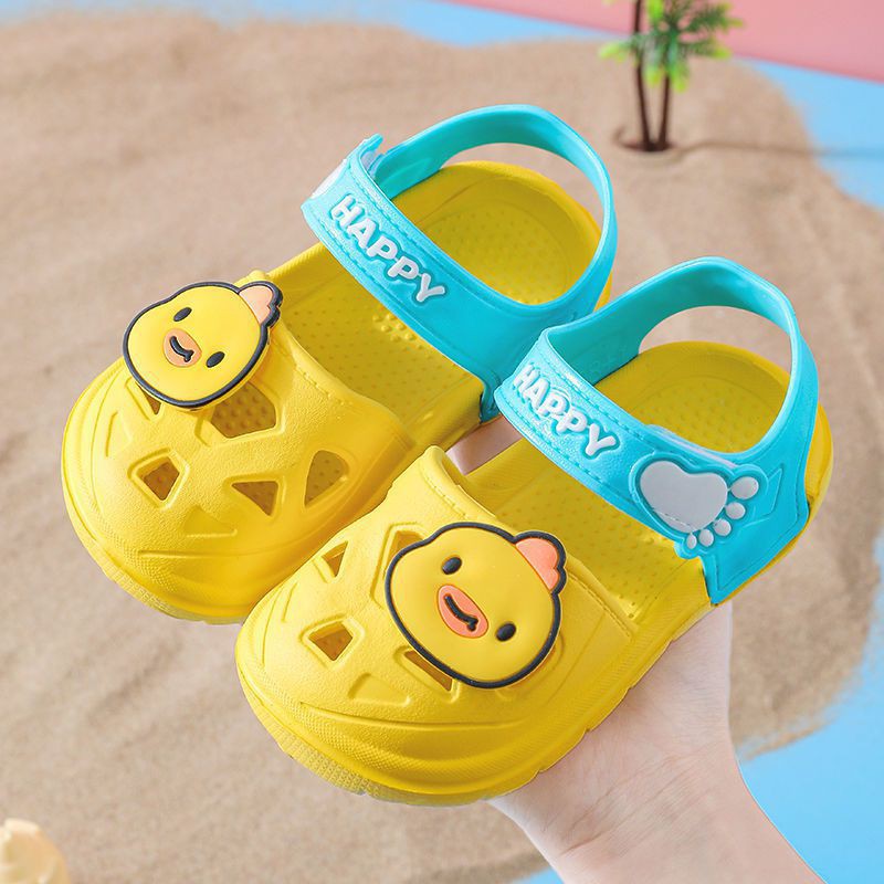 GIÀY SANDAL QUAI DÁN SIÊU MỀM CHO BÉ TRAI BÉ GÁI- HÀNG SIÊU NHẸ TẶNG KÈM STICKER