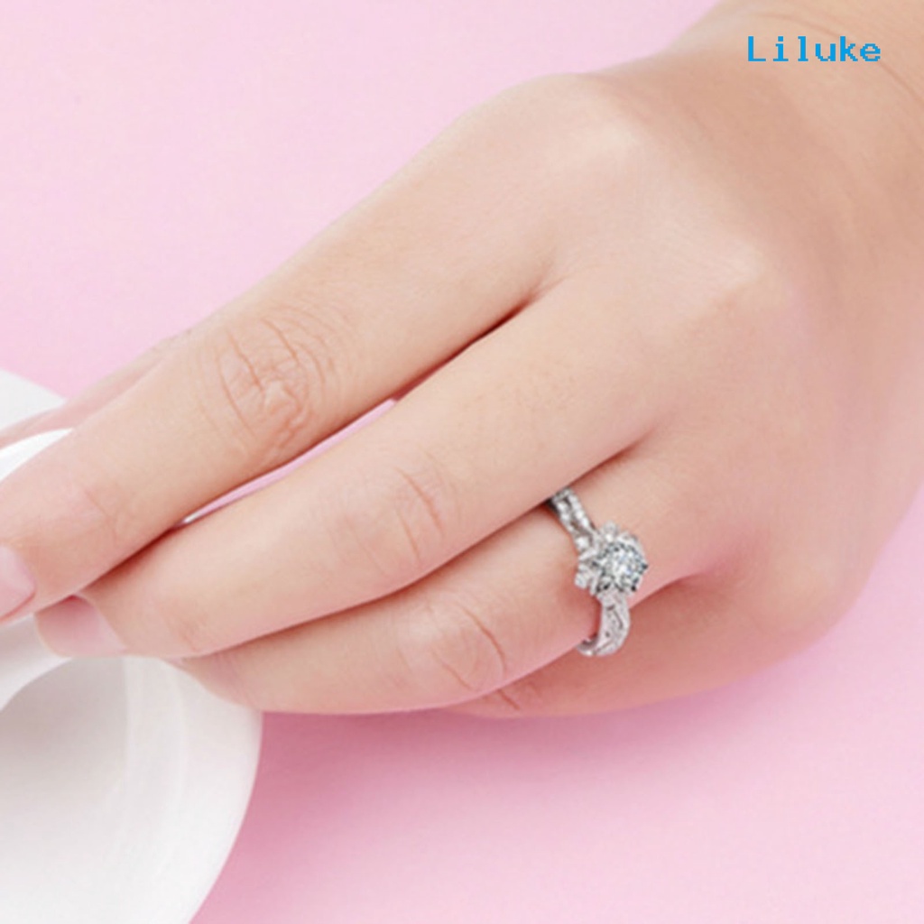 Nhẫn Nữ Đính Đá Thời Trang Thanh Lịch