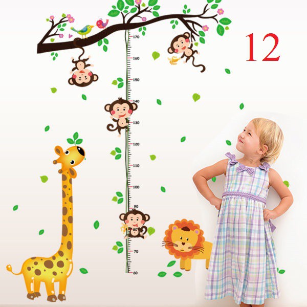 COMB0 4 mẫu Decal dán tường trang trí phòng cho bé